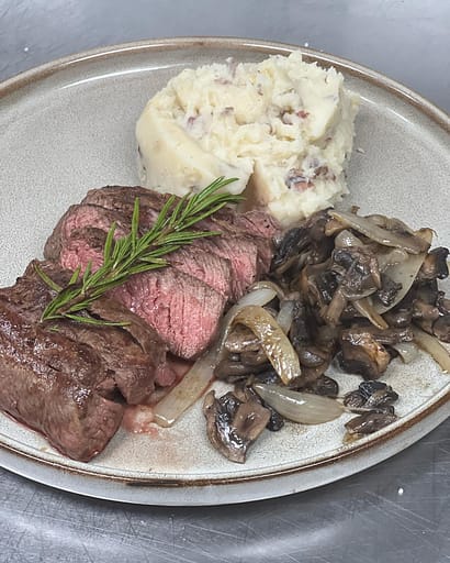 *** ON SPECIAL TONIGHT!! *** 

Rosemary Flatiron Steak 🥩 served with sautéed mushrooms and onions and garlic mashed potatoes! 

Come in tonight and give it a try! Open at 5pm!! 

#7south #whatsfordinner #natickcenter